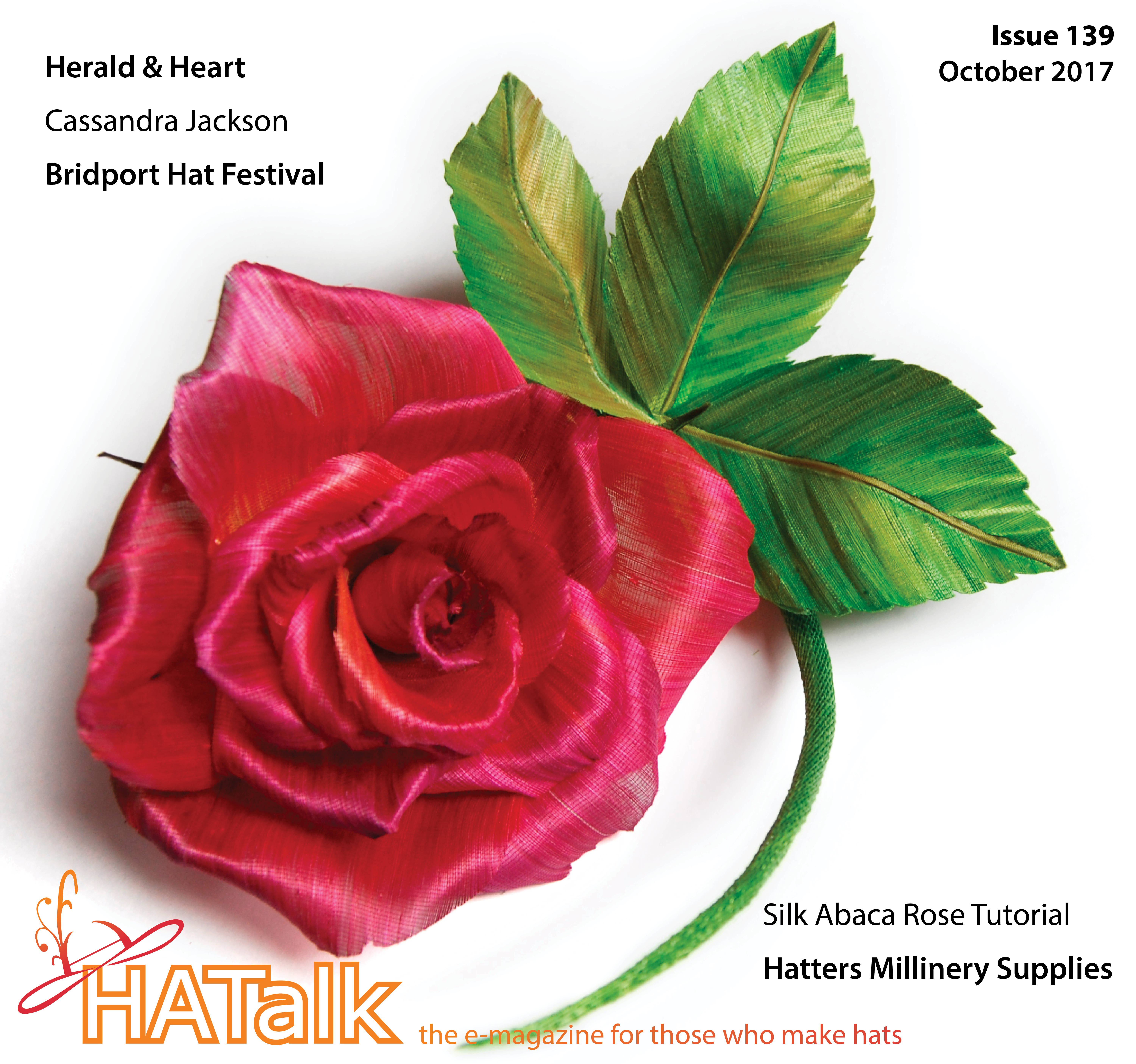 HATalk e-magazine Issue 139 (October 2017) - Cover by Anne Tomlin