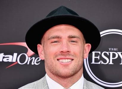 Zach Ertz at the 2018 Espy Awards, Getty Images