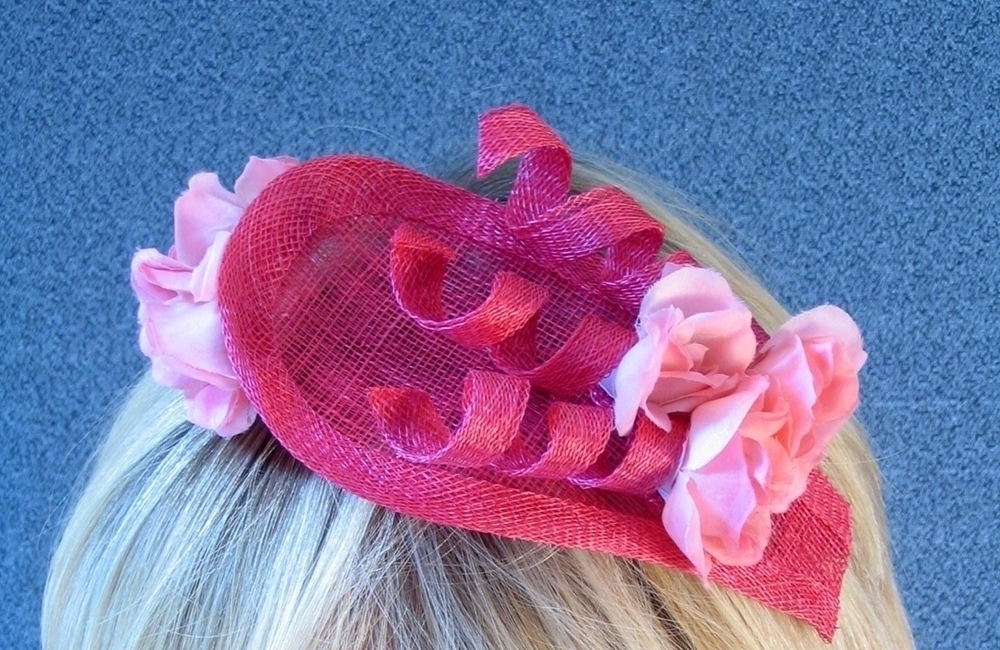Sinamay Swirl - Make an Instant Fascinator for Hat Making and Millinery!