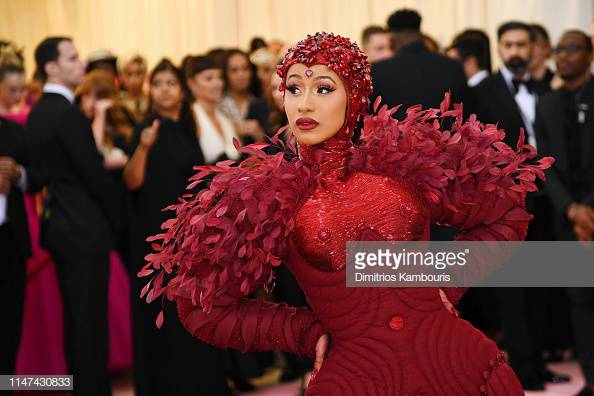 US Hat Events: Cardi B at the 2019 Met Gala, Getty Images