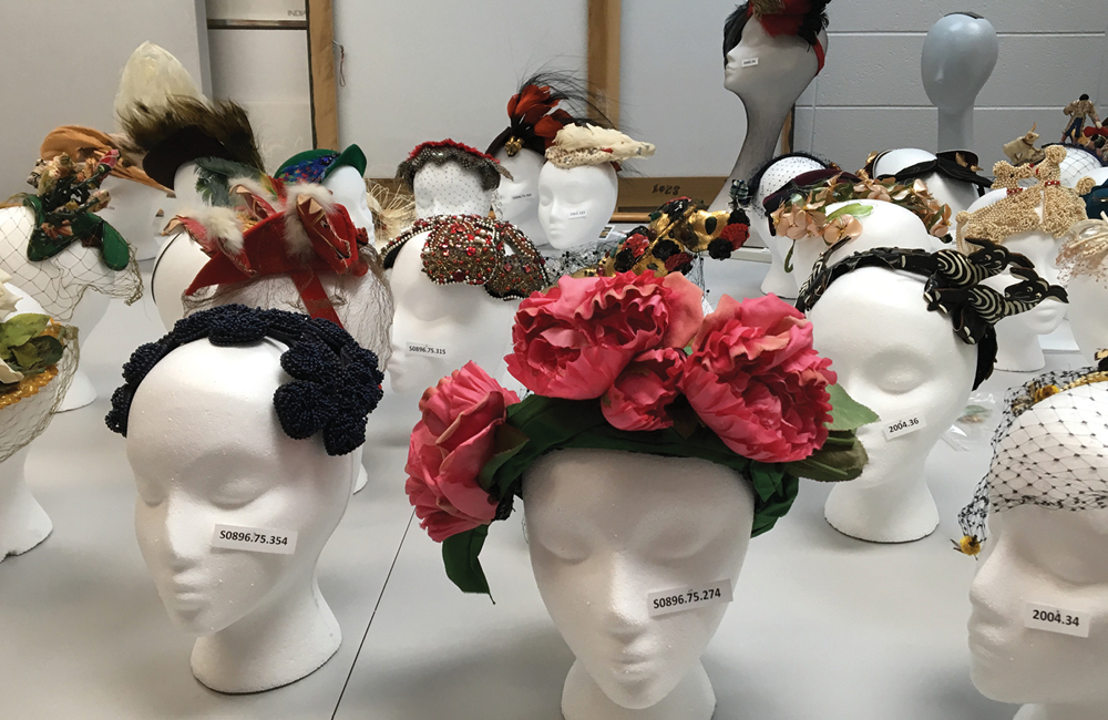 Bes-Ben Hats at the Indianapolis Museum of Art at Newfields. Image by Red's Shoe Diaries