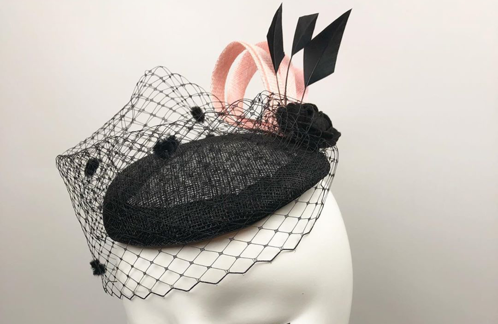 hat brim edge with millinery wire