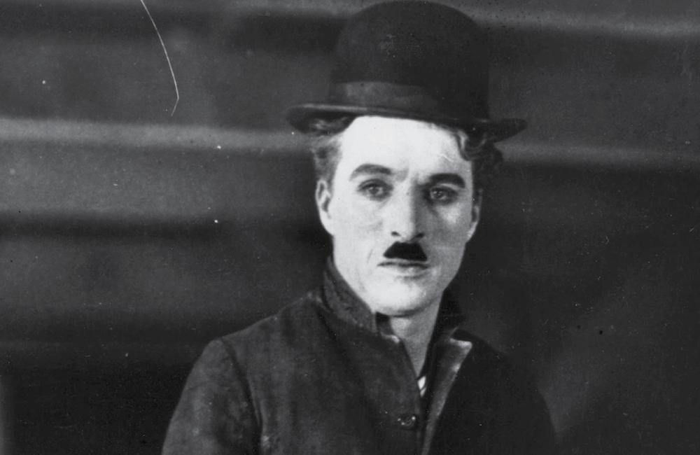 Charlie Chaplin in a Bowler Hat