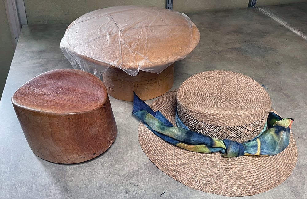 Secondhand millinery materials