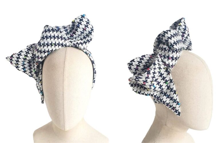 Draped Bow Headband Project